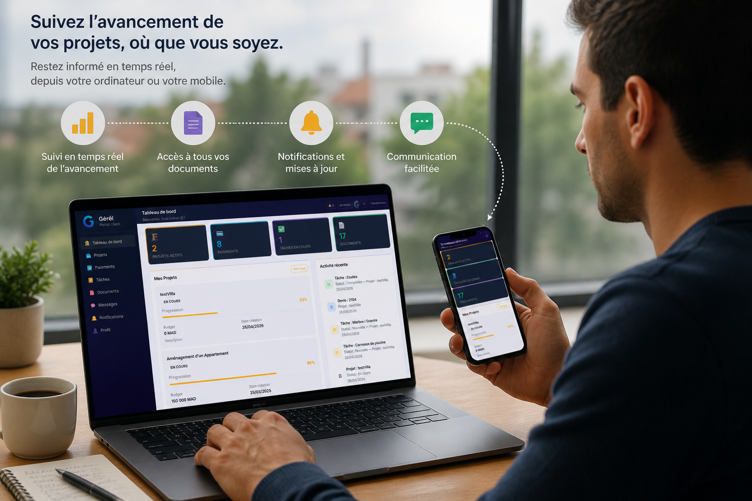 Comment suivre un chantier à distance au Maroc grâce aux nouvelles solutions digitales ?