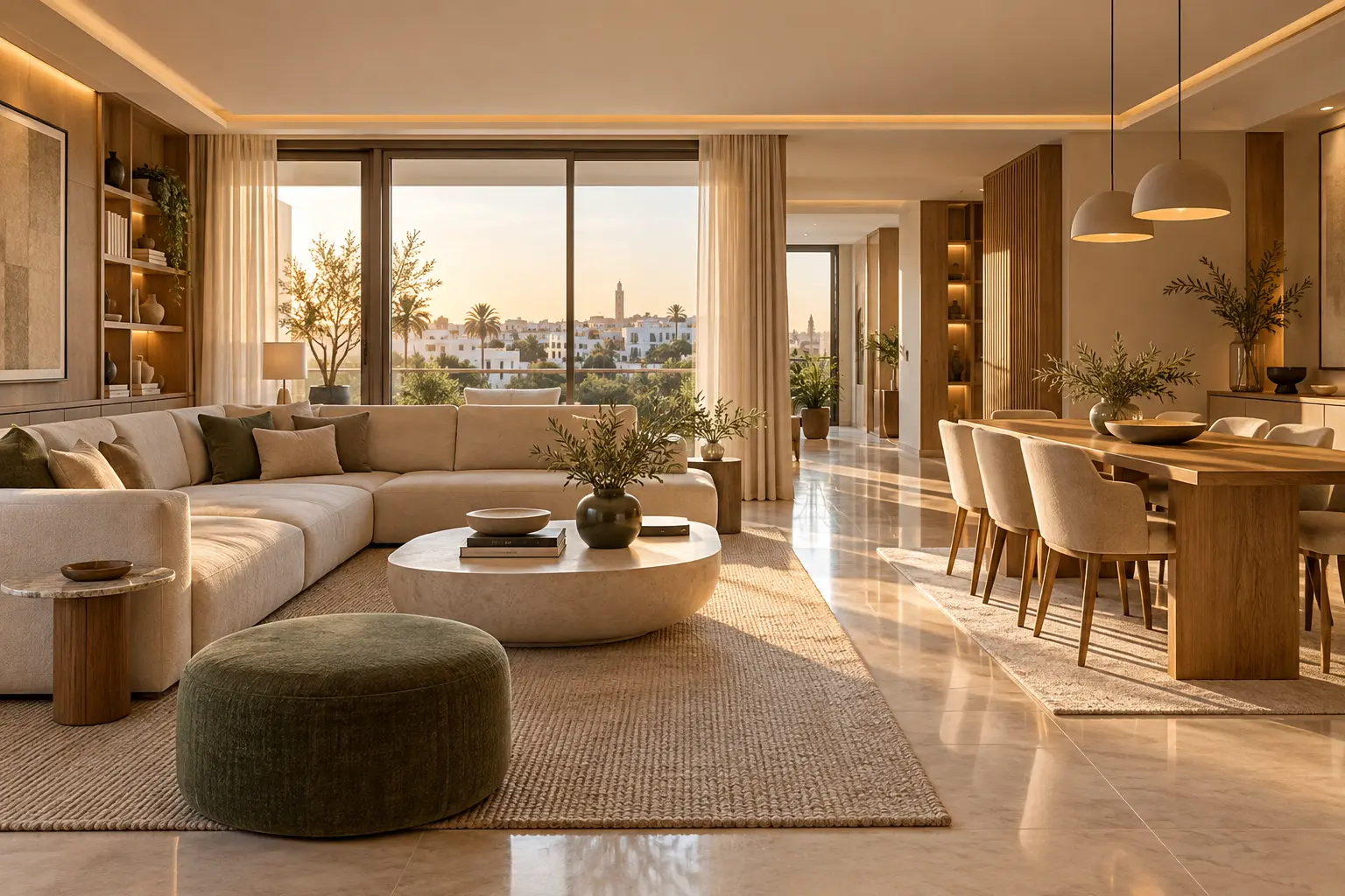 Appartement ancien transformé en intérieur contemporain haut de gamme