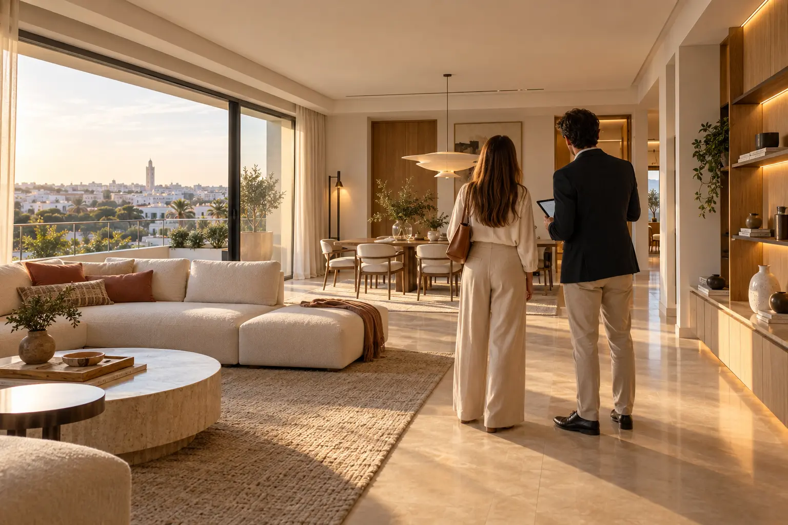 Livraison finale d’un appartement rénové à Rabat