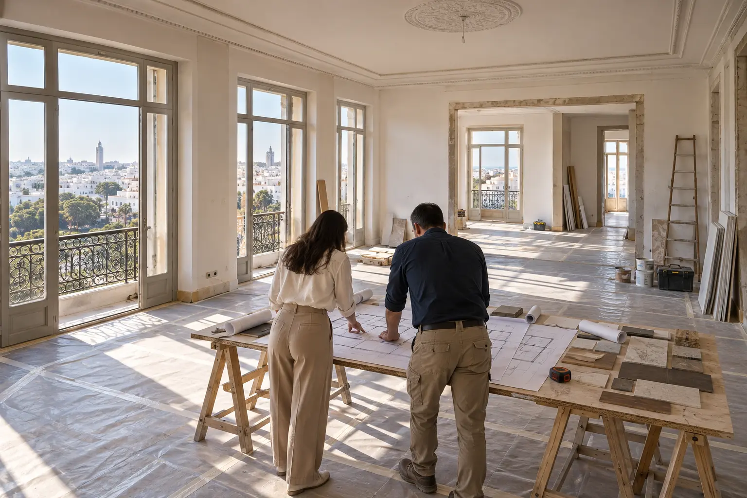 Combien de temps dure une rénovation complète au Maroc ? Les étapes d’un chantier maîtrisé